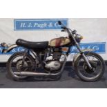 BSA B50 motorcycle. 1971. Frame No. B50SSNG02625. C/w Nova docs