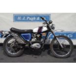 BSA B50 Trails motorcycle. 1971. Frame No. B50TKG01700. Engine No. B50TKG01700. C/w Nova docs