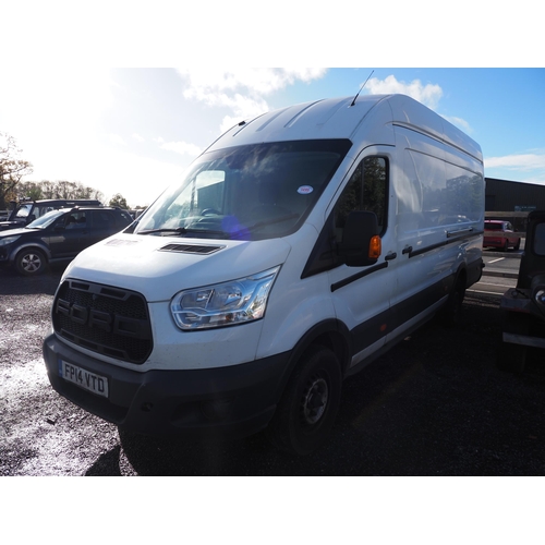 Ford transit Jumbo van. high top, long wheelbase. 190,000 miles. MOT 14/7/23. Reg. FP14 VTD.V5. Keys