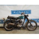 BSA B40 motorcycle. 1966. Frame No. C15C2753. C/w Nova docs
