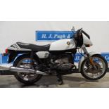 BMW R65LS. 1982. 650cc. Frame No- 6351353 Engine No-6351353 Not used for 10-12 years but runs, needs