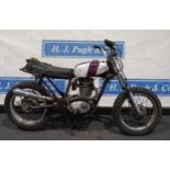BSA B50 Victor motorcycle. 1971. Frame No. B50MXNG02495. C/w Nova docs