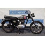 BSA A65 Lightning motorcycle. 1965. Frame No. A50B9314. C/w Nova docs