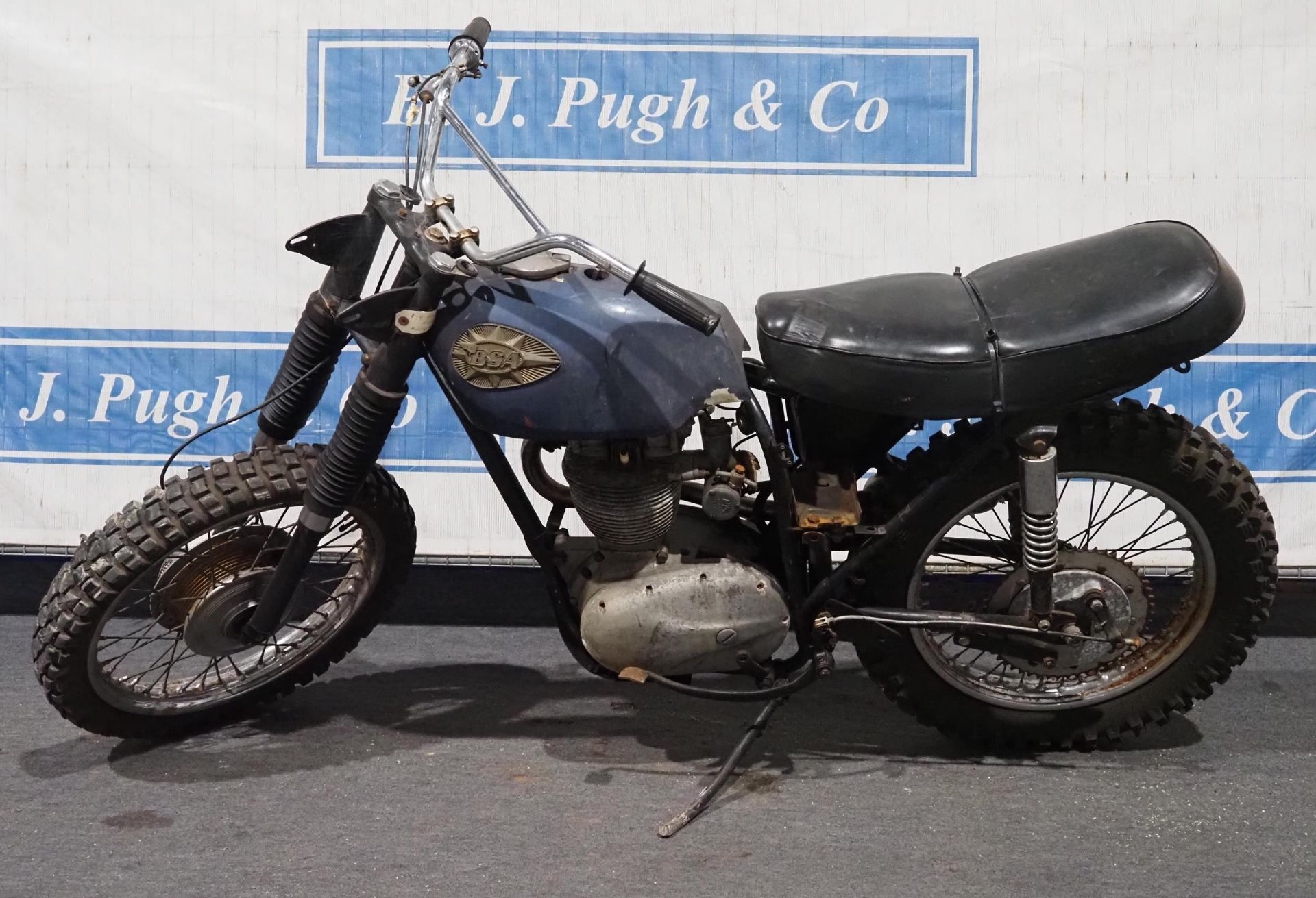 BSA B44 motorcycle. Frame No. TR25W4191. Engine No. B44E515. C/w Nova docs - Image 2 of 2