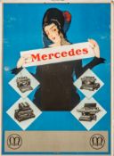 Werbeschild Mercedes