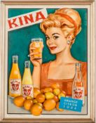 Plakat  -KINA Soda-
