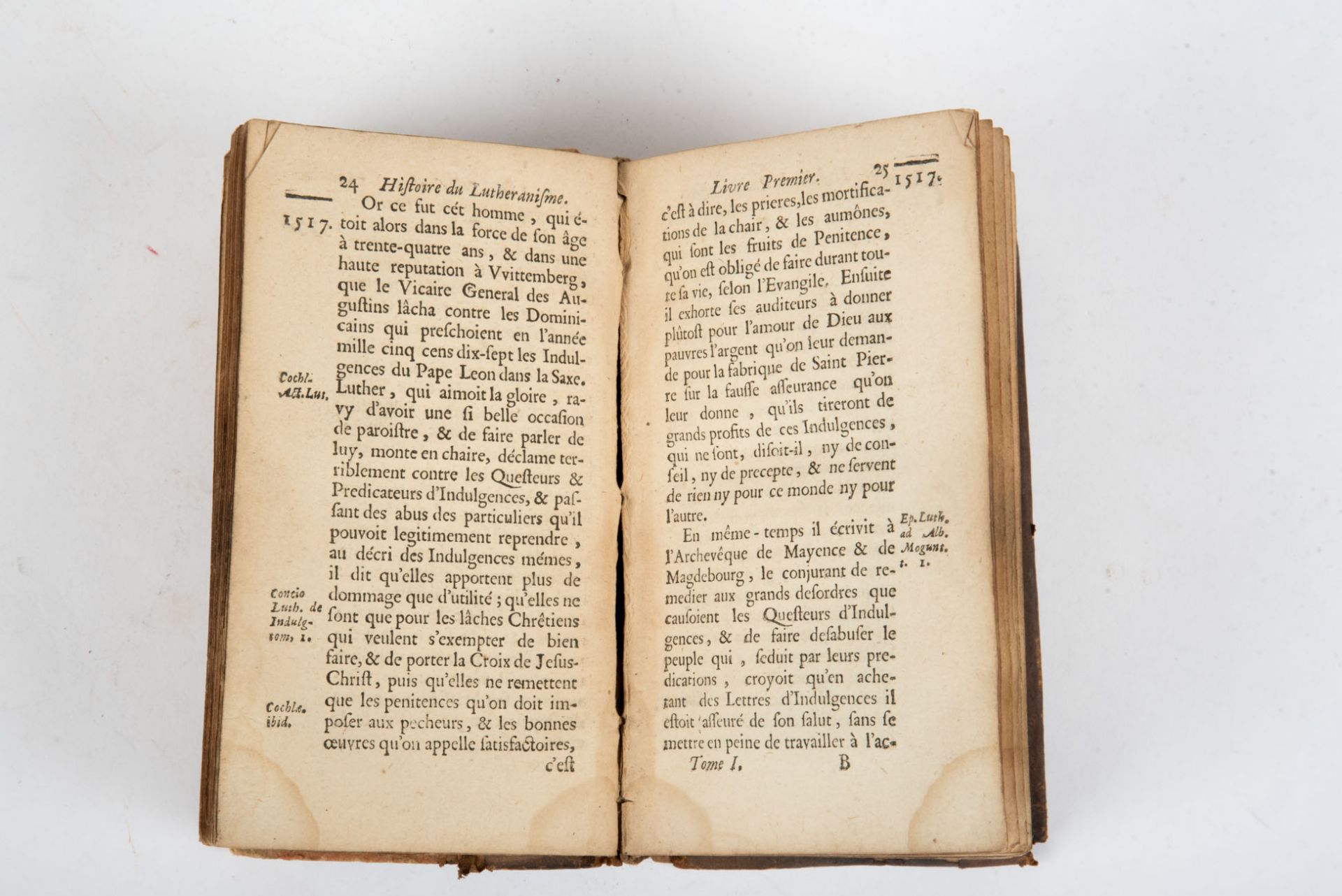 Histoire du Lutheranisme par le P. Louis Mainbourg, de la Compagnie de Jesus. Tome Premier - Image 3 of 3