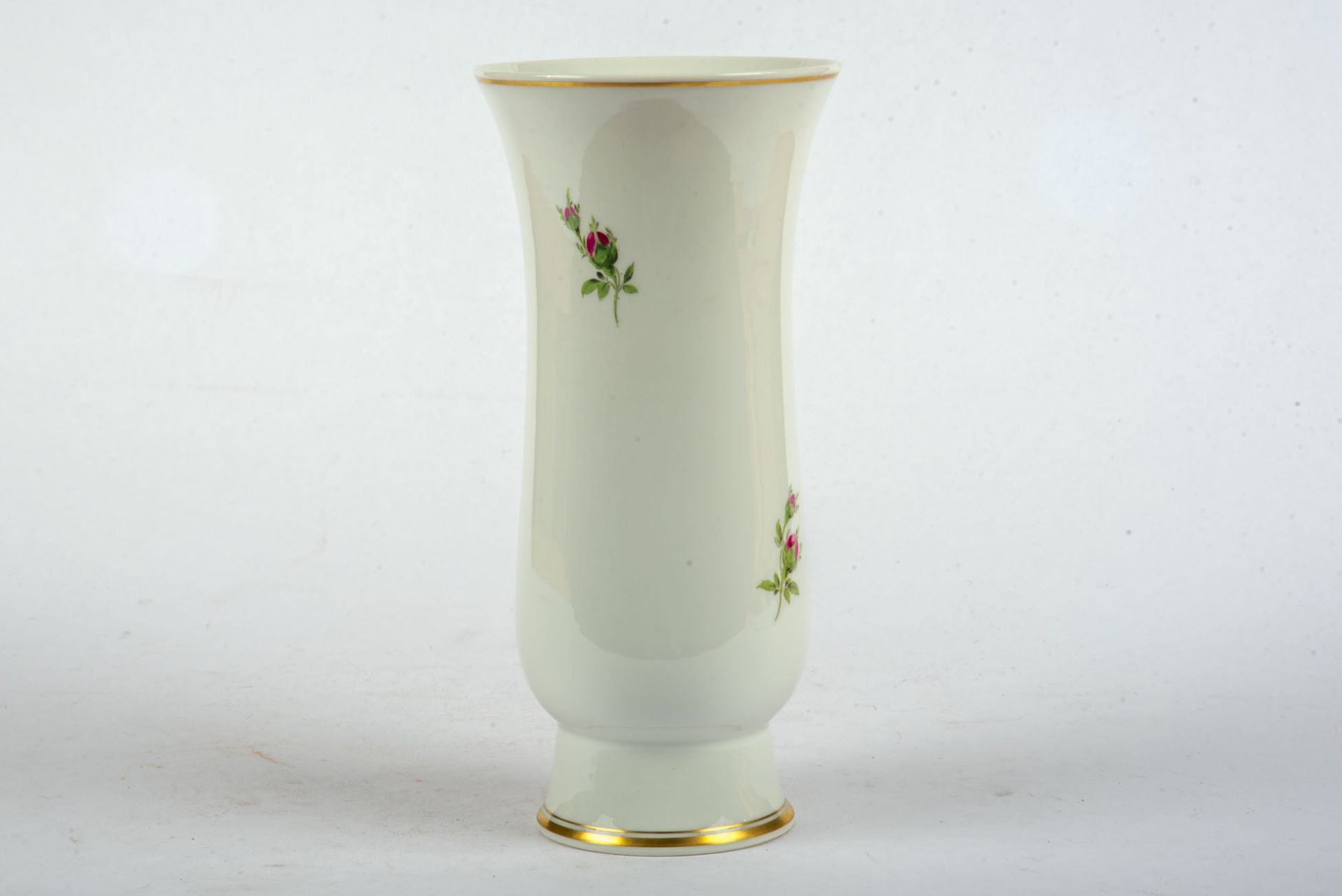 Vase mit Rosenbukett, Meissen - Bild 2 aus 3