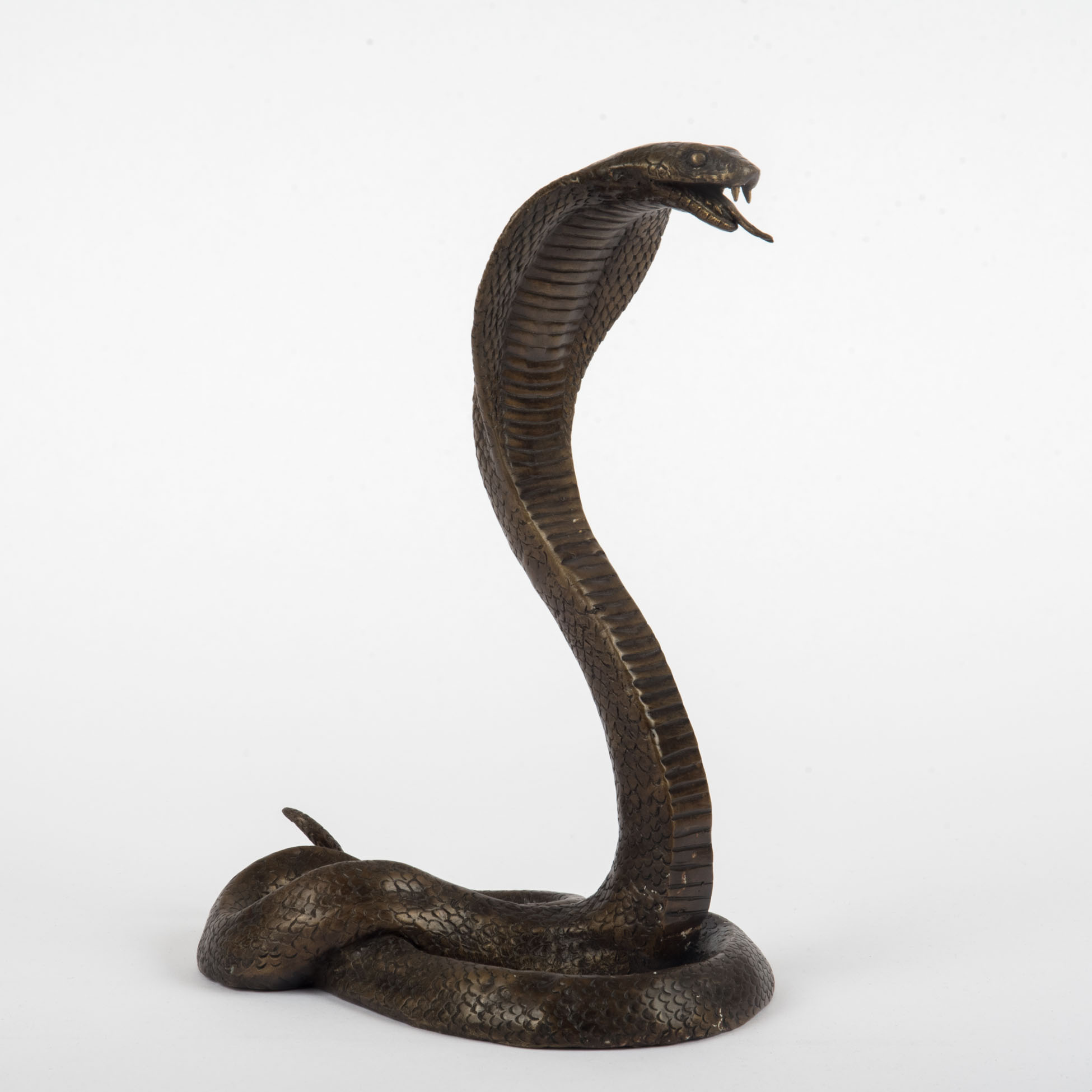 Skulptur Kobra