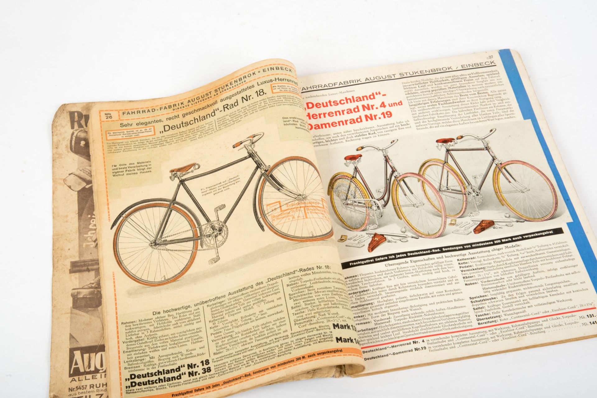 Katalog 1928 -Fahrräder- - Image 3 of 5
