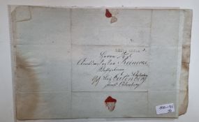 Zwei Briefe 1826 Hannover
