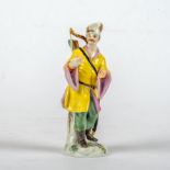 Figur aus "Fremde Völker" Japaner bewaffnet, Meissen 20. Jh.