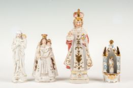 Vier religiöse Figuren, Süddeutsch