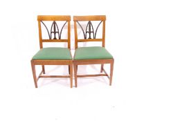 Paar Stühle, Biedermeier
