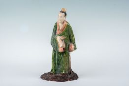 Tempelfigur, China um 1800