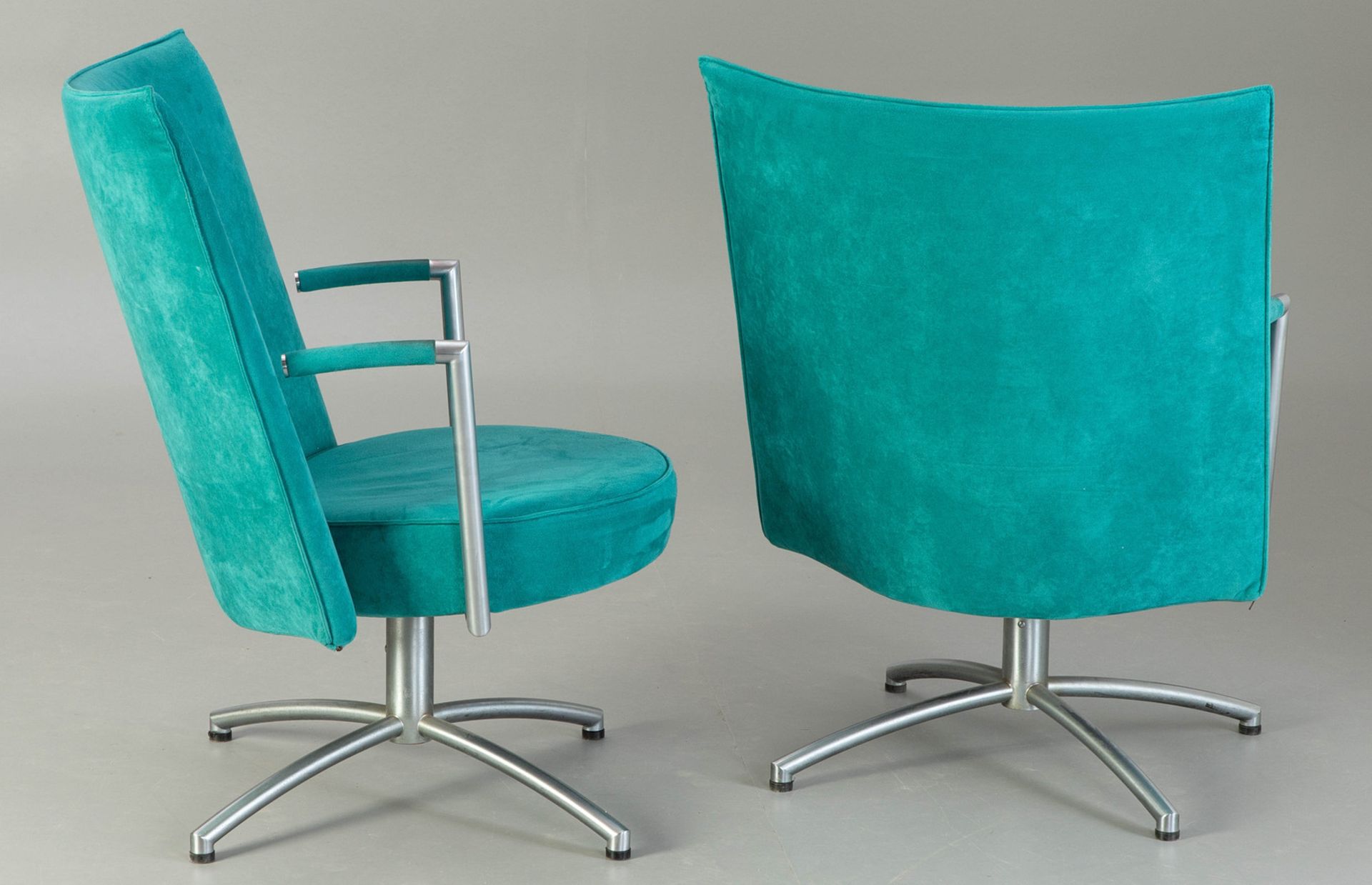 2 Lounge Chairs , Foersom & Hiort-Lorenzen - Image 4 of 4