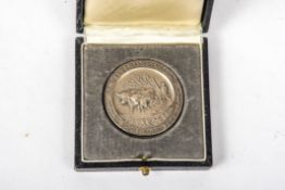 Medaille,  33. Wanderausstellung Dortmund 1927