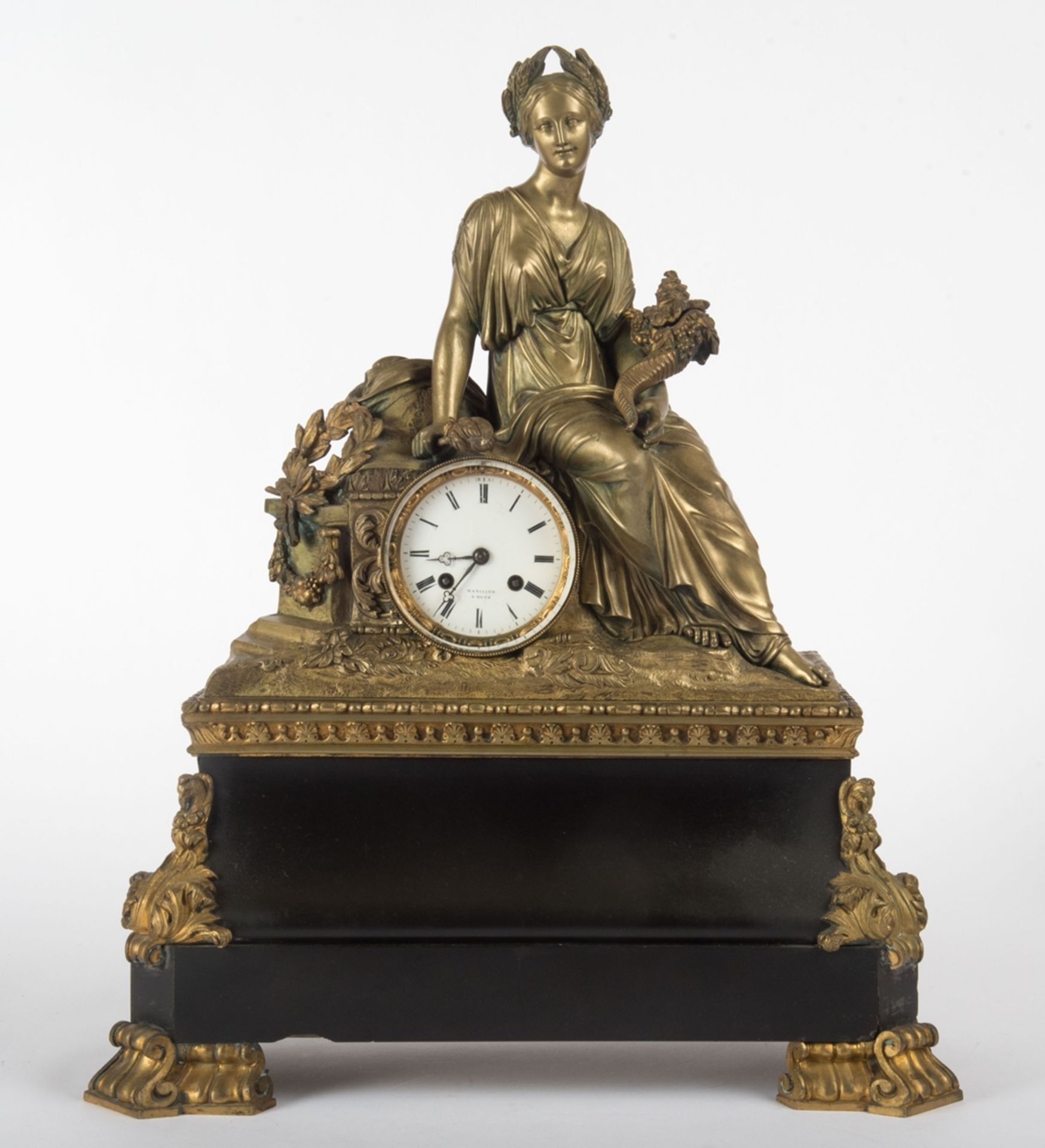 Große Pendule,  Frankreich um 1860-70