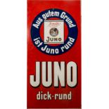 Werbeschild   JUNO