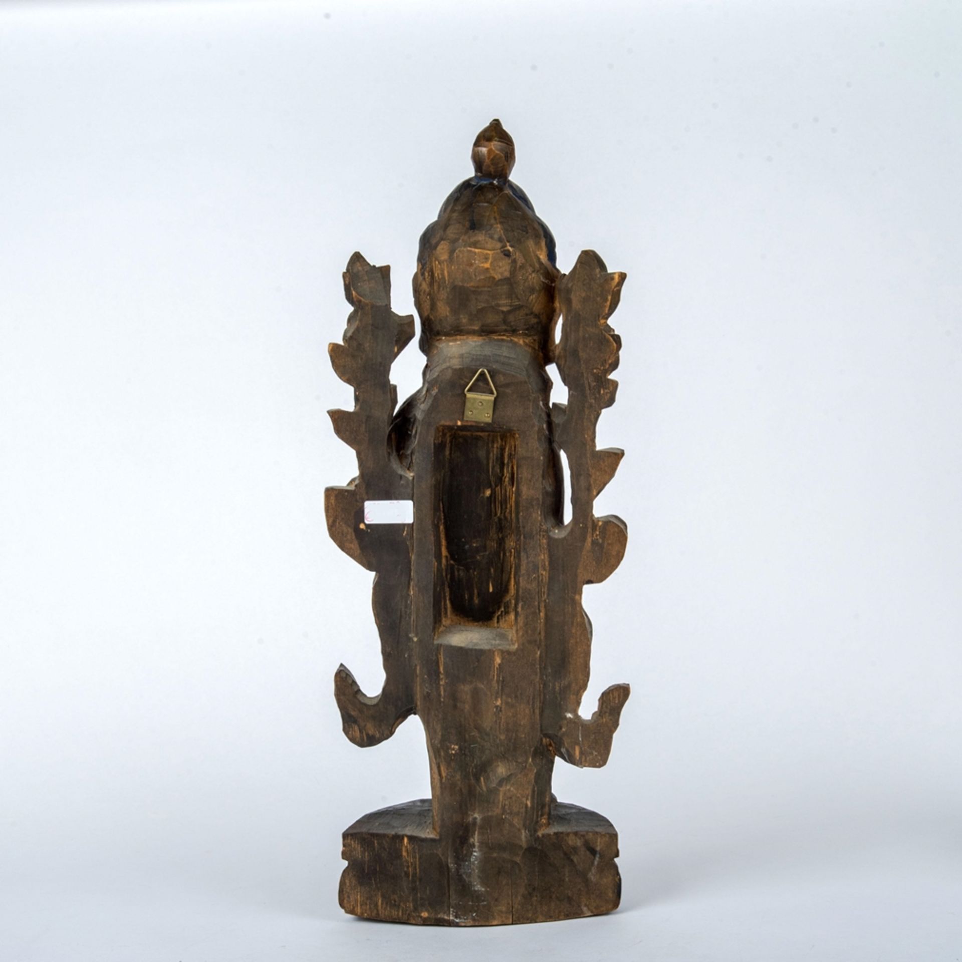 Geschnitzte Figur Nepal, 19. Jh. - Bild 3 aus 3