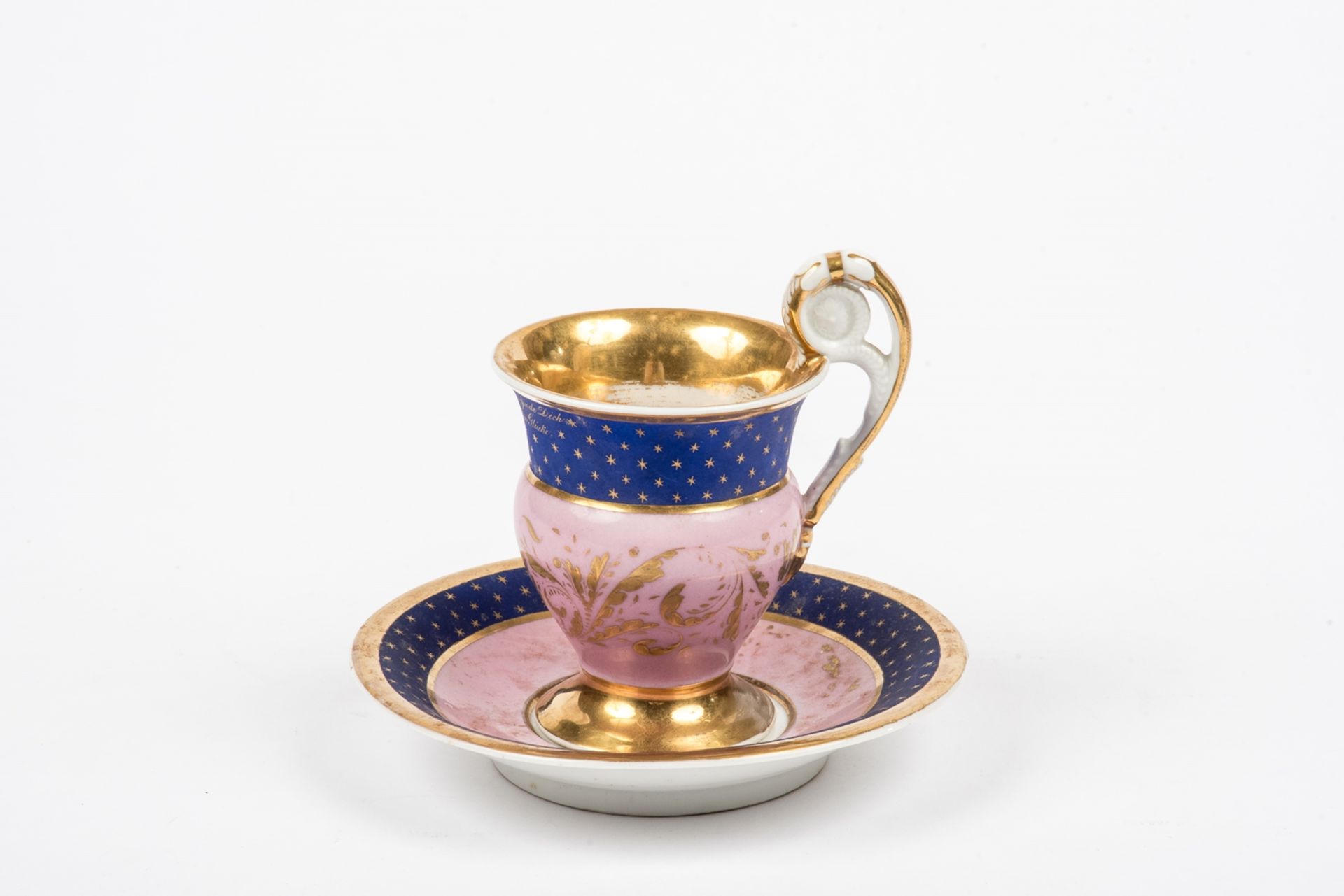 Tasse mit Untertasse,  KPM-Berlin  um 1800