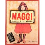Werbeschild - Maggi- Frankreich