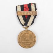Medaille  1870 - 1871 mit Kampfspange Sedan