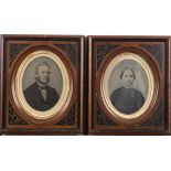 Paar Daguerreotypien um 1850