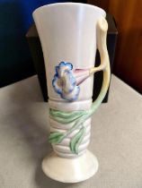 Clarice Cliff Newport Pottery Floral Vase - ref 905