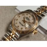 Ladies Rolex 69173 Datejust Wristwatch w/insurance valuation