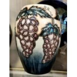 Moorcroft Grapes Vase