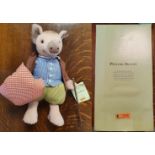 Steiff Beatrix Potter 'Pigling Bland' Soft Toy Figure (H33cm; issue 00845 - incl original presenta