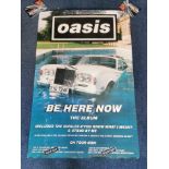 Oasis 1997 Be Here Now Album & Tour Poster