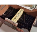Box of 30 Vintage Mentmore/Platignum Fountain Pens - 15 14ct Gold Nibs & 15 Metallic
