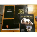 Quartet of Guinness 1980's Calendars inc Pin-Ups