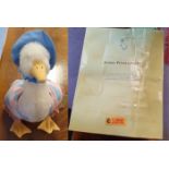 Steiff Beatrix Potter 'Jemima Puddle-Duck' Soft Toy Figure (H38cm; issue 00968 - incl original pre