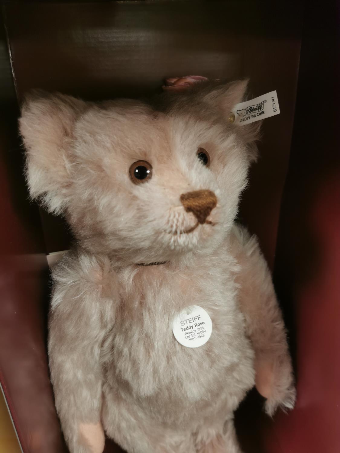 Steiff Boxed Teddy Rose Teddy Bear - Image 2 of 2