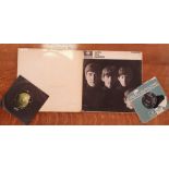 Pair of Original-issue UK LP Records by the Beatles, comprising With The Beatles (mono, PMC1226) and