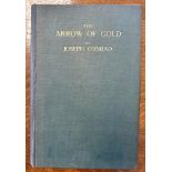 Joseph Conrad 'the Arrow of Gold' (UK First Edition Hardback Book, T Fisher Unwin, 1919) - green clo