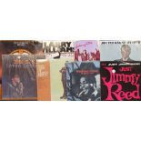 Good Collection of 22 UK-release soul and R&B LP Records, including Ben E King, Jimmy Reed, Lloyd Pr