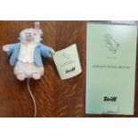 Steiff Beatrix Potter 'Peter Rabbit' Soft Toy Figure (H30.5cm; issue 00802 - incl original present