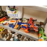 Collection of Retro Nerf Guns