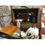 Retro Cased Singer Sewing Machine