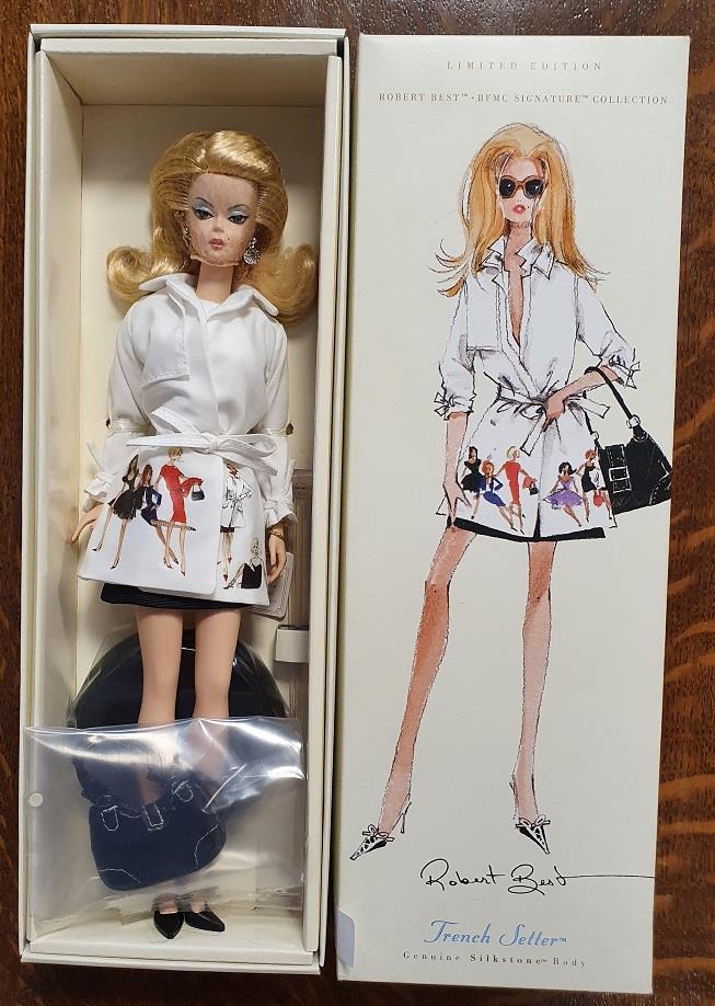 Mattel Barbie 'French Setter' silkstone-body figurine (Robert Best Limited Edition) (B3442)