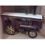 Strength and Endurance Tin Steam Engine Toy Model