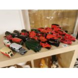 Collection of Good Condition Corgi & Other Trucks & Car Die Cast Toys