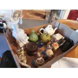 Box of Various Collectable Ceramics Inc Windy Miller Camberwick Green Set
