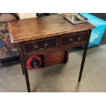 Edwardian Two-Drawer Desk