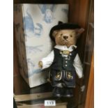 Boxed Steiff Limited Edition Bayrischer Trachtenbar Max German Teddy Bear