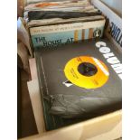 Collection of Various 60's-80's Rock Pop and Other 7" Vinyl Single Records